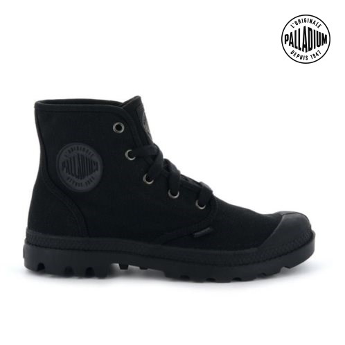 Palladium Pampa Hi Laarzen Heren Zwart | NL 83GHCOU